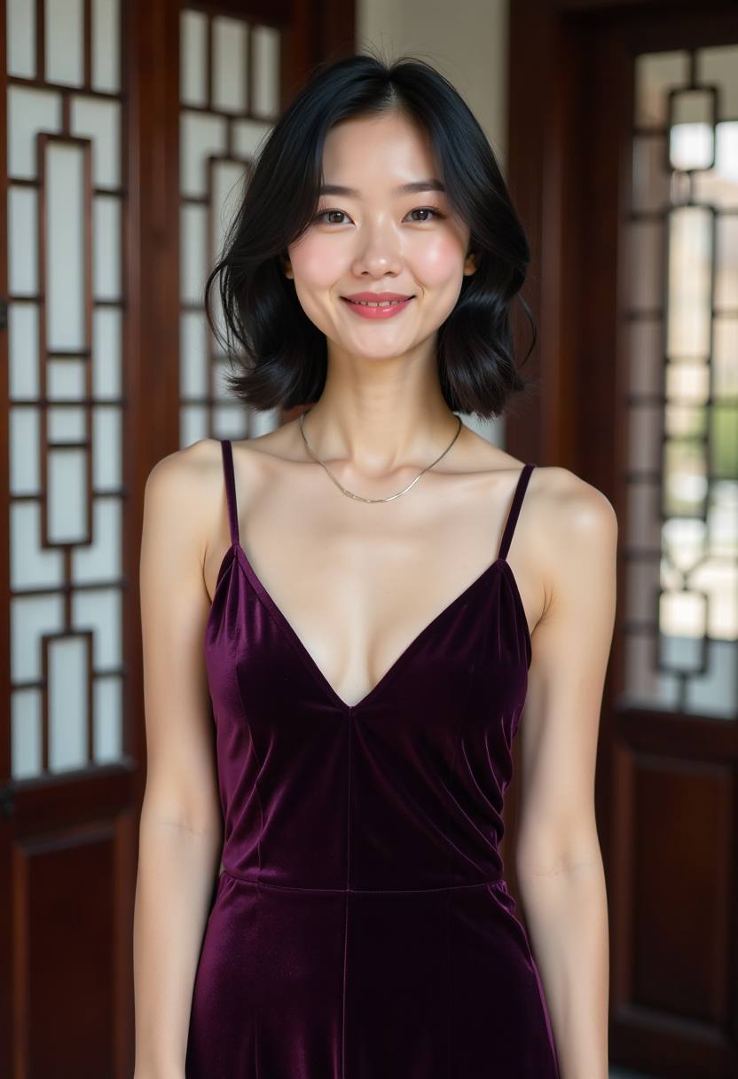 不扣钮的女孩